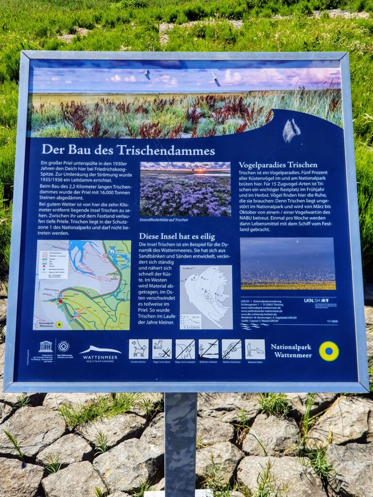 Tischendamm Hinweis Schild Fewo Live